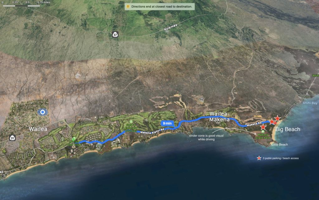 Big Beach Map
