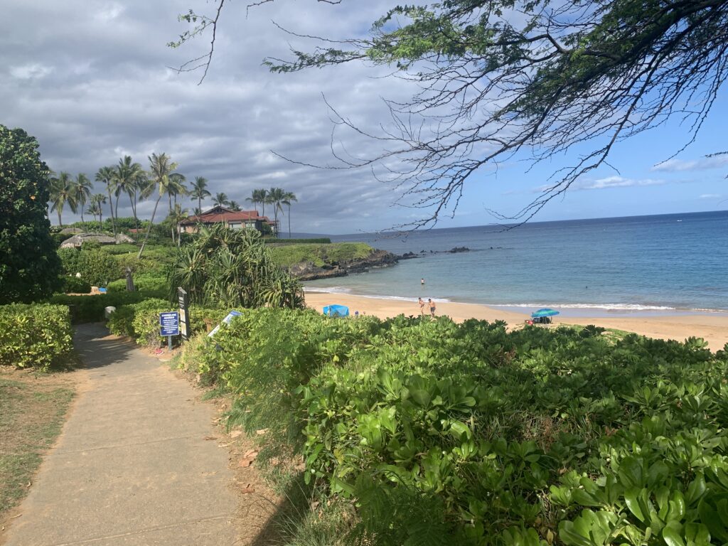Wailea Beach footpath