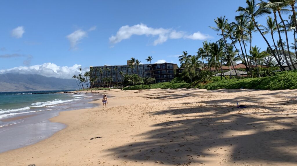 akapu Beach looking north