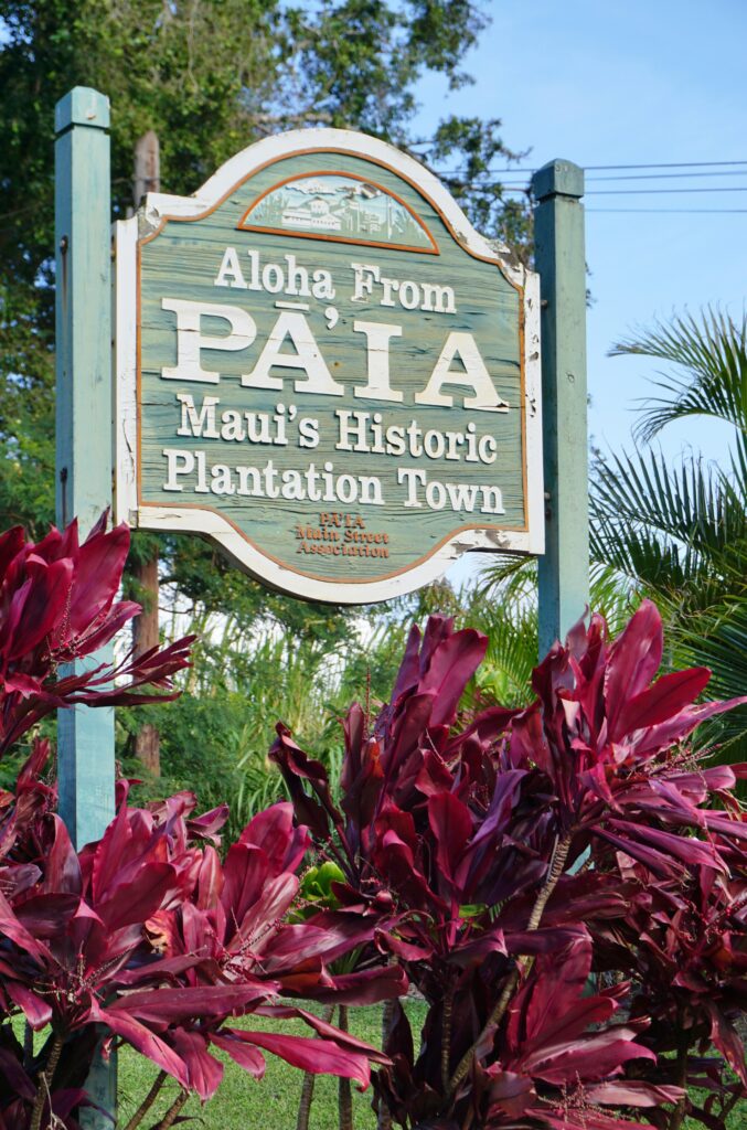 paia entry sign